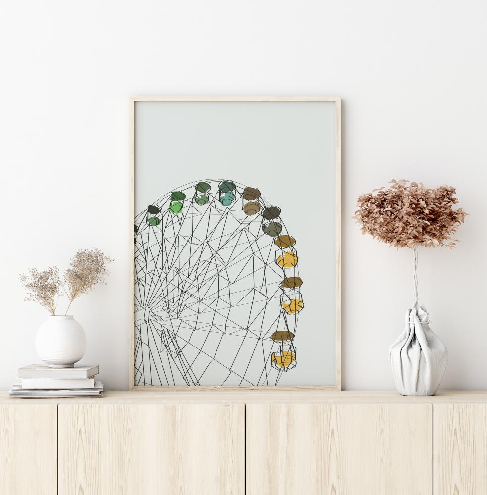 Bildverkstad Ferris Wheel Poster