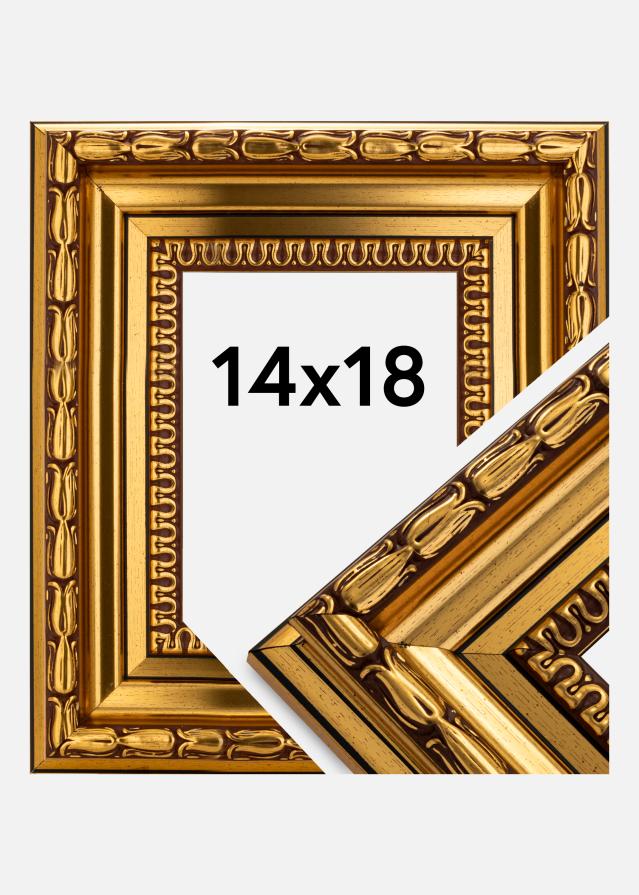 Ramverkstad Frame Birka Premium Gold 14x18 cm