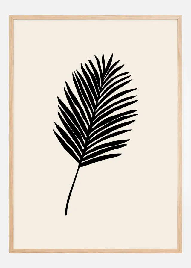 Bildverkstad Black Palm Poster