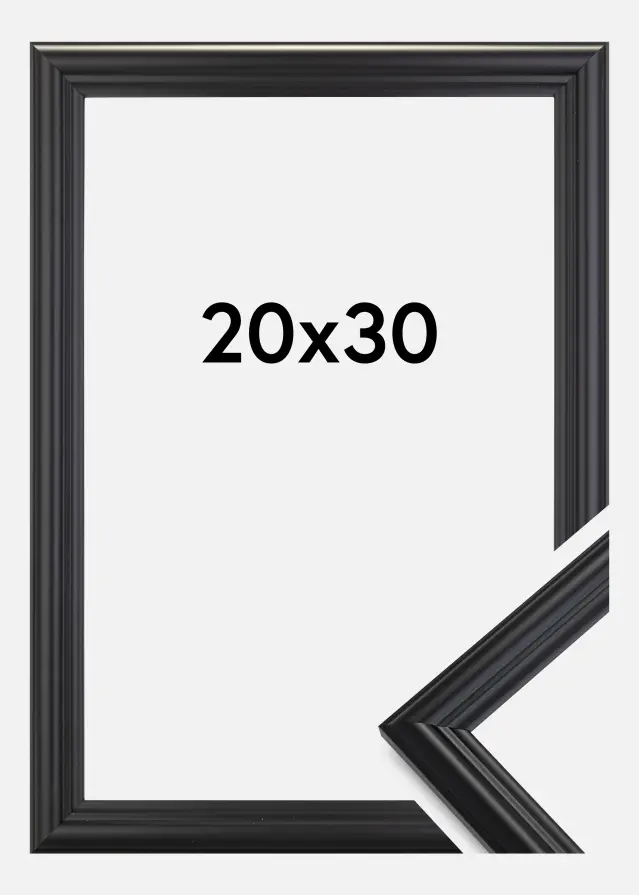 Galleri 1 Frame Siljan Acrylic glass Black 20x30 cm