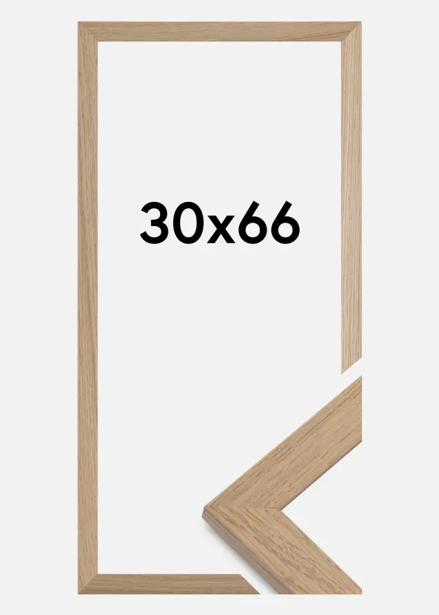 Artlink Frame Trendline Acrylic glass Oak 30x66 cm