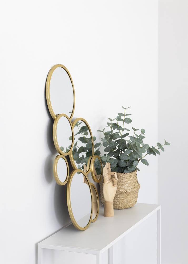 KAILA KAILA Mirror Bubbles - Gold 72x43 cm