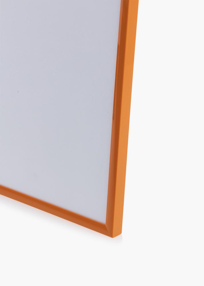 Ram med passepartou Frame New Lifestyle Pale Orange 30x40 cm - Picture Mount Black 8x12 inches