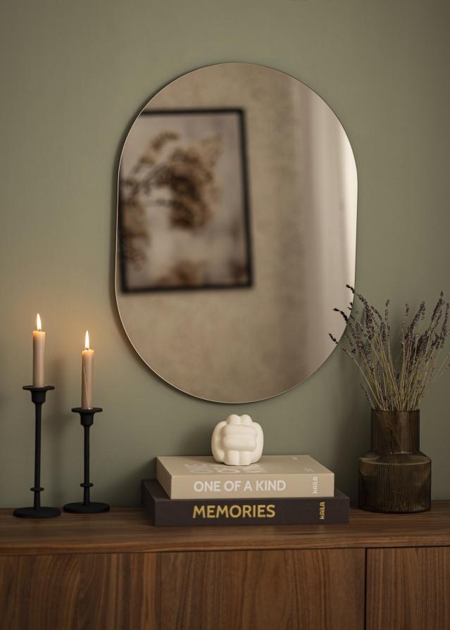 KAILA KAILA Mirror Oval Dark Bronze 50x70 cm