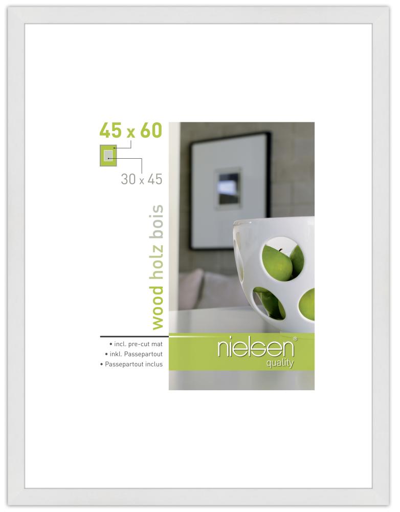 Nielsen Frame Nielsen Apollo White 45x60 cm