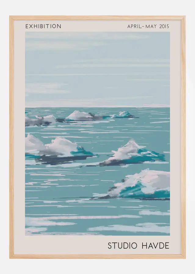 Bildverkstad Studio Havde Seascape Poster