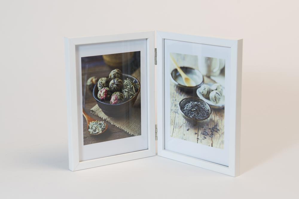 Focus Rock White Folding picture frame 10x15 cm