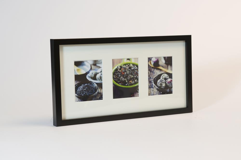 Focus Vivaldi Collage frame Black - 3 Pictures 10x15