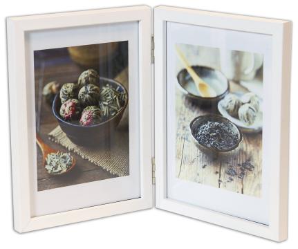 Focus Rock White Folding picture frame 10x15 cm