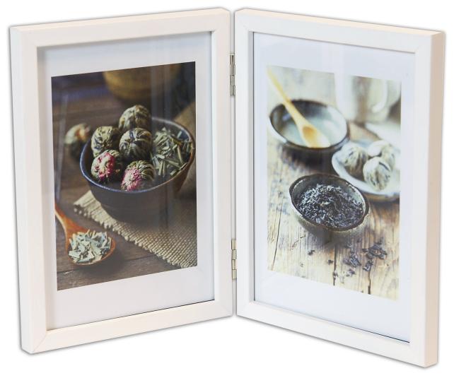 Focus Rock White Folding picture frame 10x15 cm