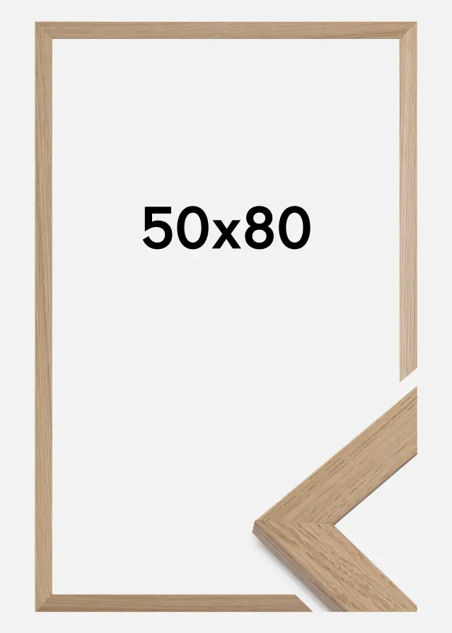 Artlink Frame Trendline Acrylic glass Oak 50x80 cm