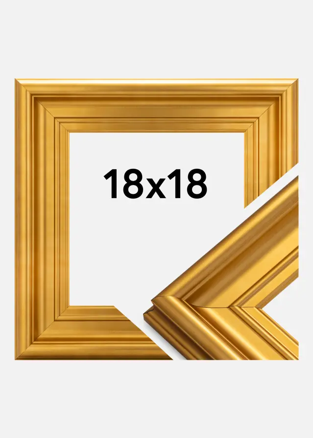 Ramverkstad Frame Mora Premium Gold 18x18 cm