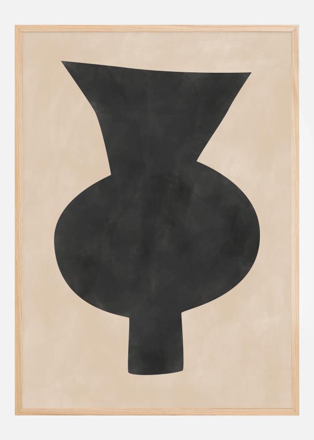 Bildverkstad Black Vase Artwork Poster