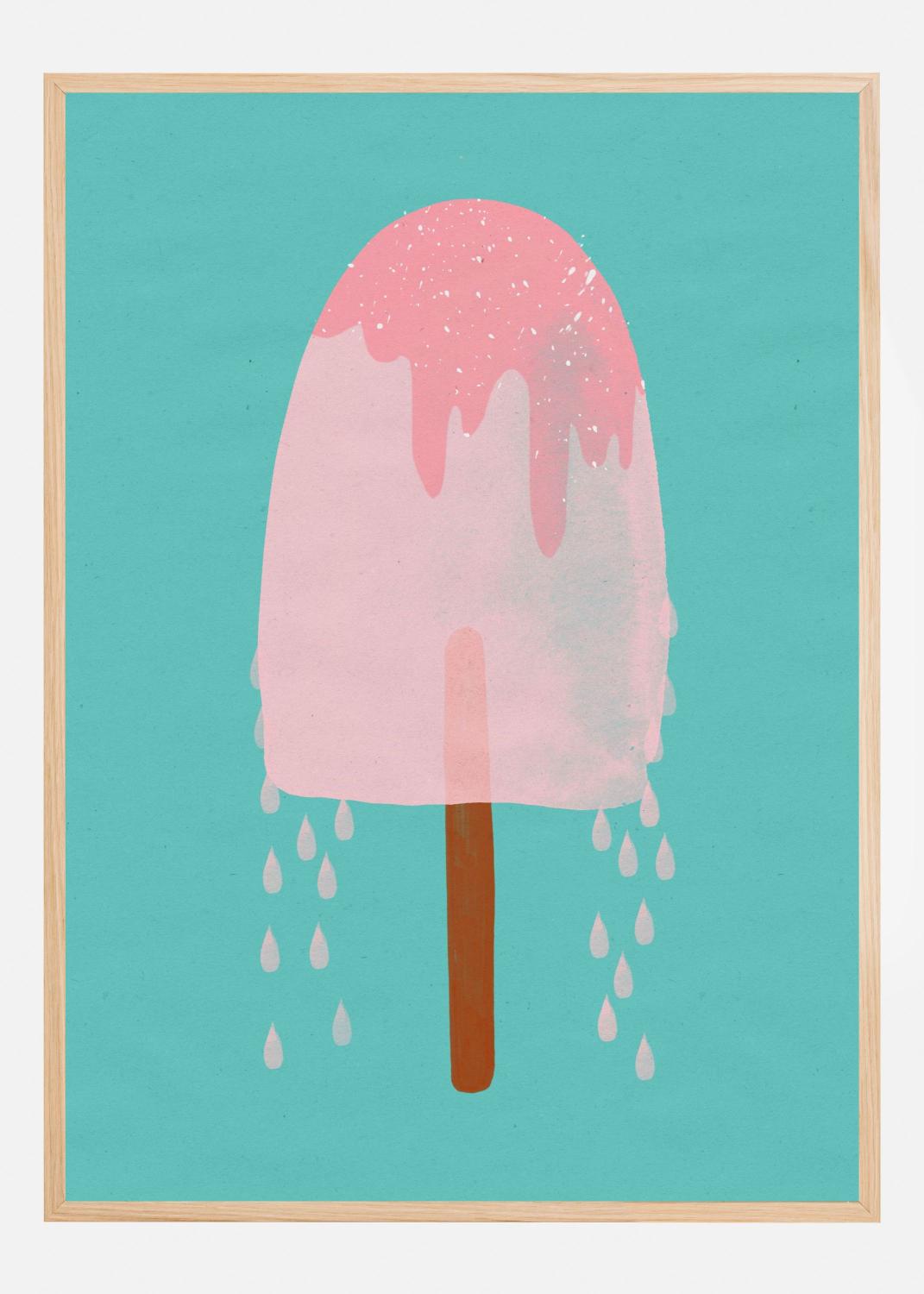 Product Image for Yummy Ice Cream Poster (21x29.7 cm (A4))