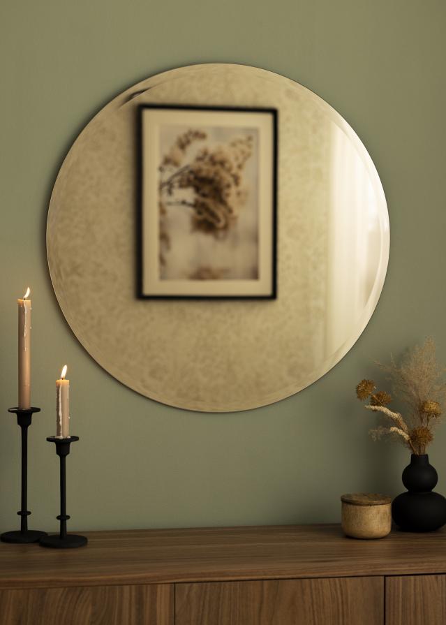 KAILA KAILA Round Mirror Dark Bronze Deluxe 70 cm Ø