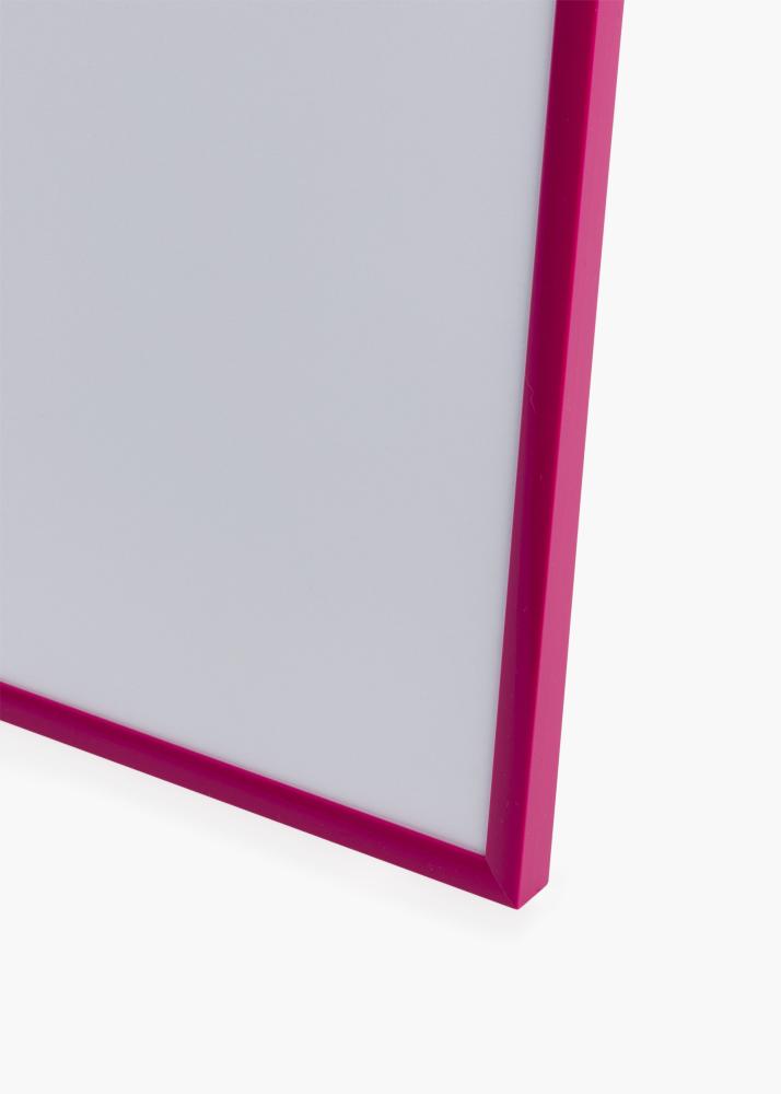 Ram med passepartou Frame New Lifestyle Dark Pink 30x40 cm - Picture Mount Black 8x12 inches