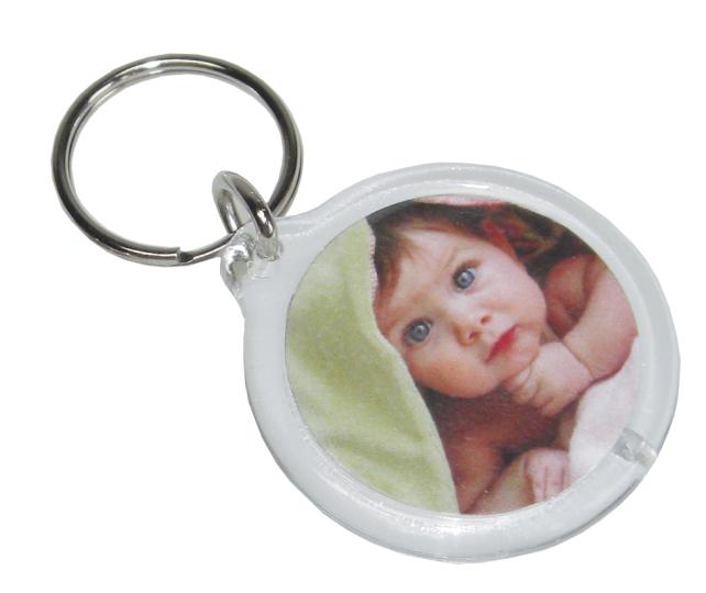 Walther Walther Acrylic Keyring Round