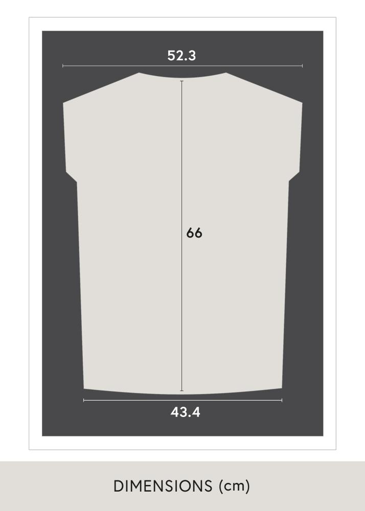 ID Factory Frame Jersey Box Acrylic glass White/Black 60x80 cm