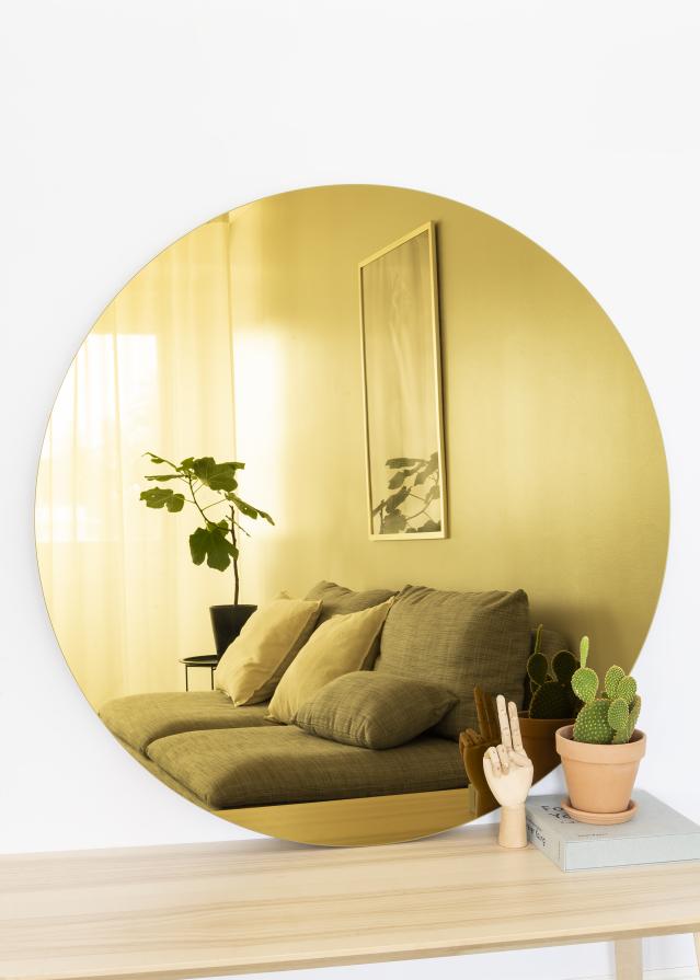 KAILA KAILA Round Mirror Gold 110 cm Ø