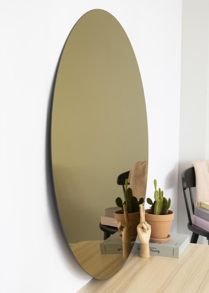 KAILA KAILA Round Mirror Gold 110 cm Ø