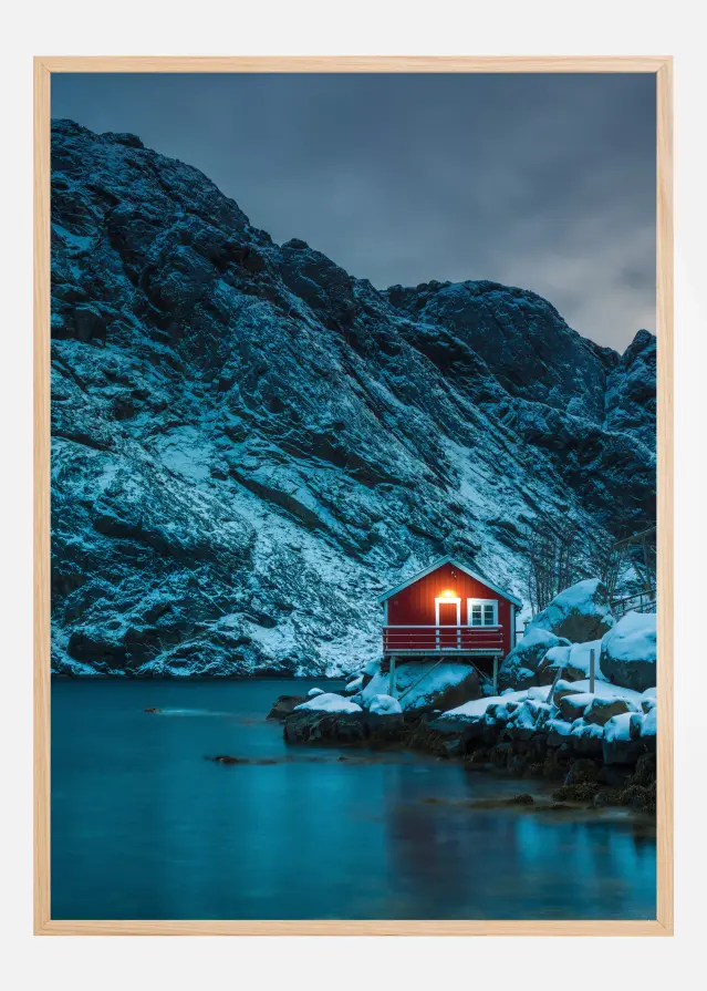 Bildverkstad Cozy Cabin Poster