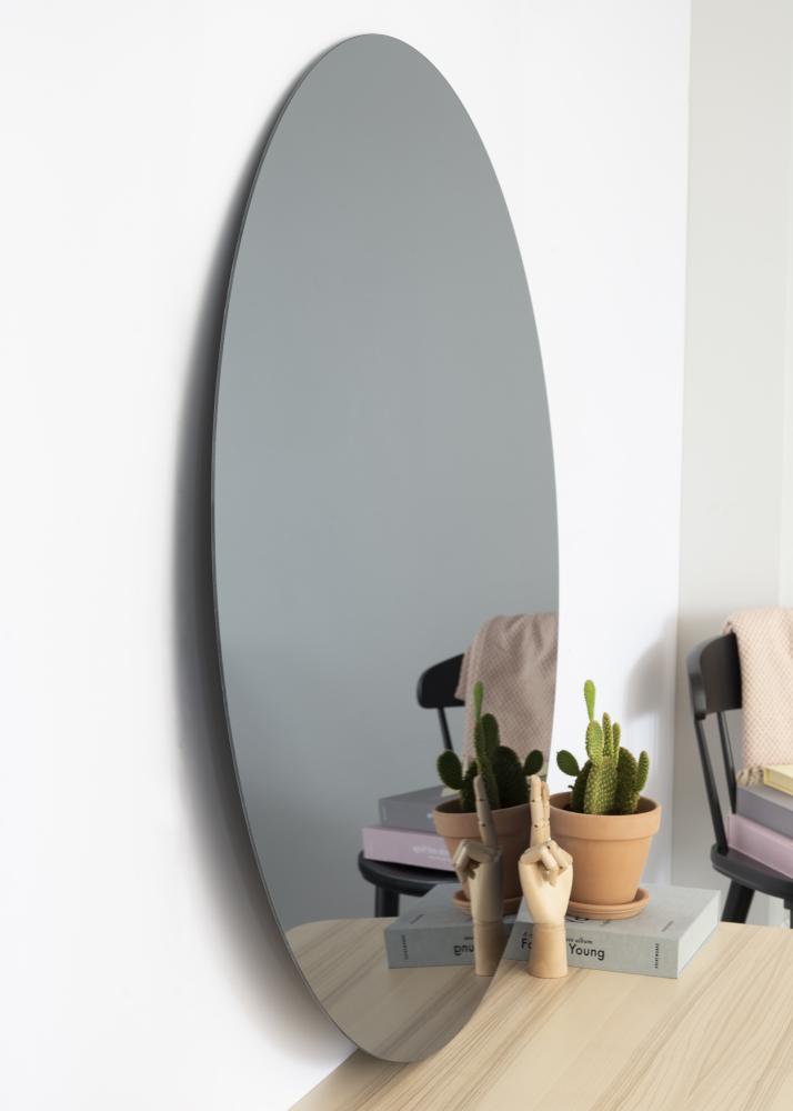 KAILA KAILA Round Mirror Smoked Grey 110 cm Ø