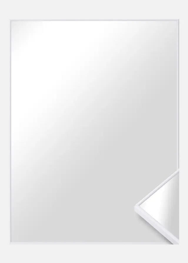 Ramverkstad Mirror Sandhamn White - Custom Size