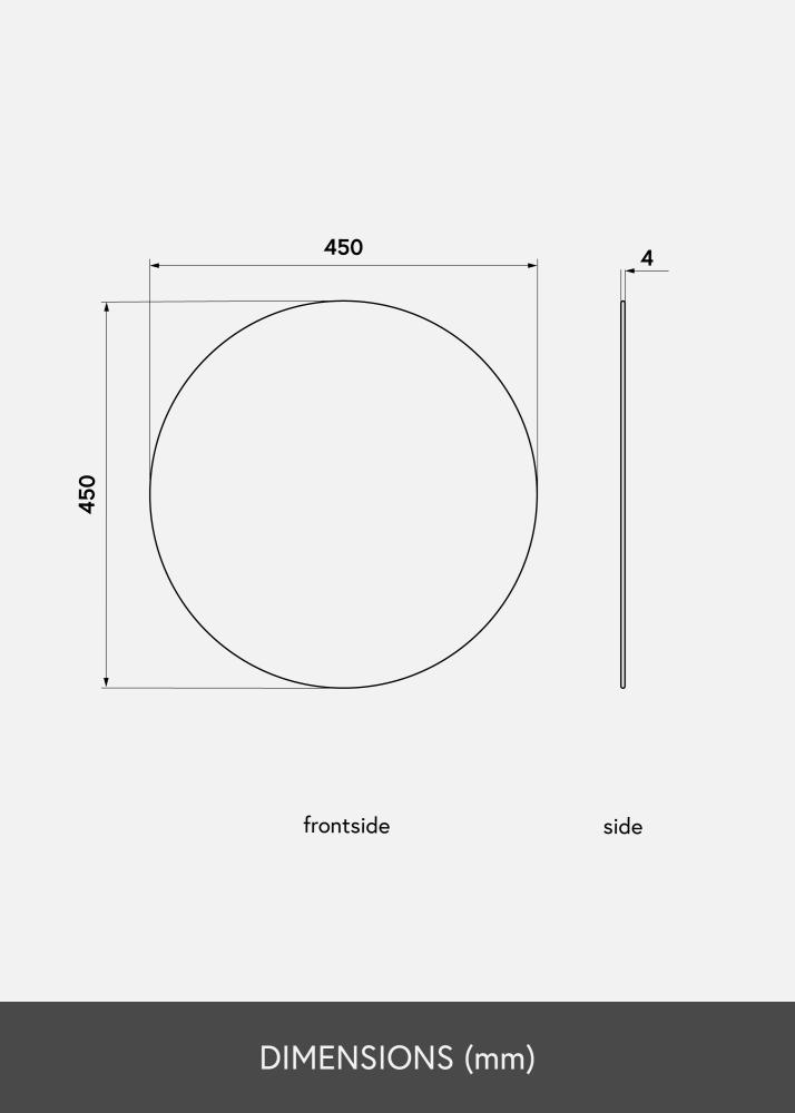 KAILA KAILA Round Mirror 45 cm Ø