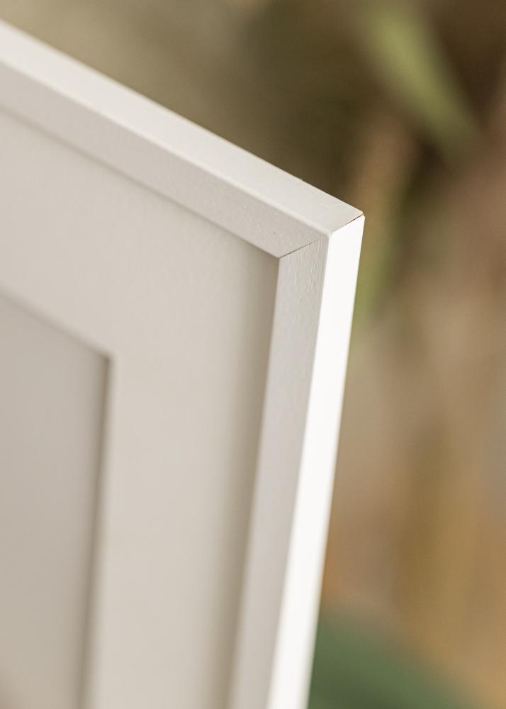 Ram med passepartou Frame Edsbyn White 40x60 cm - Picture Mount White 32.9x48.3 cm (A3+)