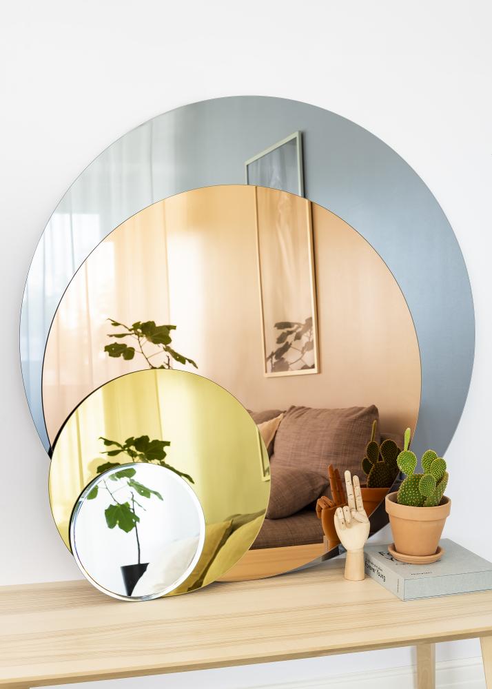 KAILA KAILA Round Mirror Rose Gold 90 cm Ø