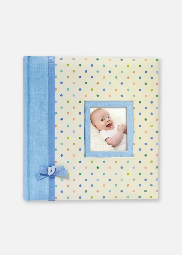 BGA Nordic Kara Baby album Blue - 200 Pictures in 11x15 cm