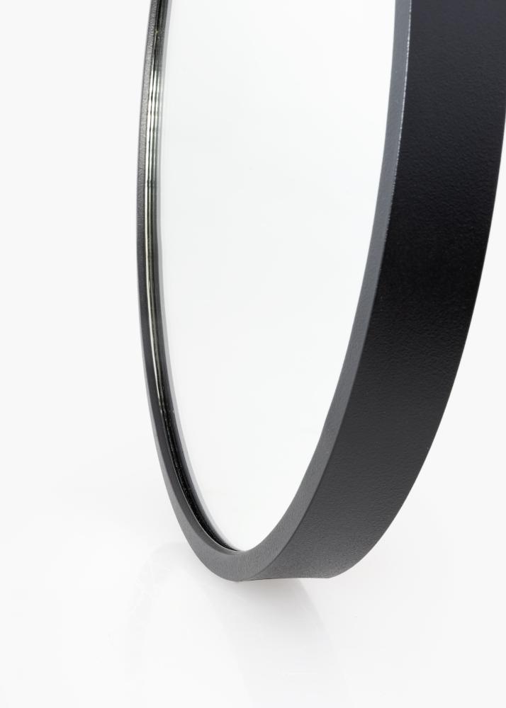 KAILA KAILA Round Mirror - Edge Black 100 cm Ø