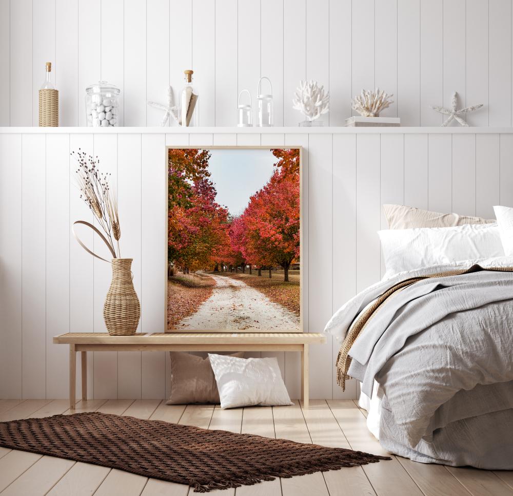 Bildverkstad Autum Road Poster