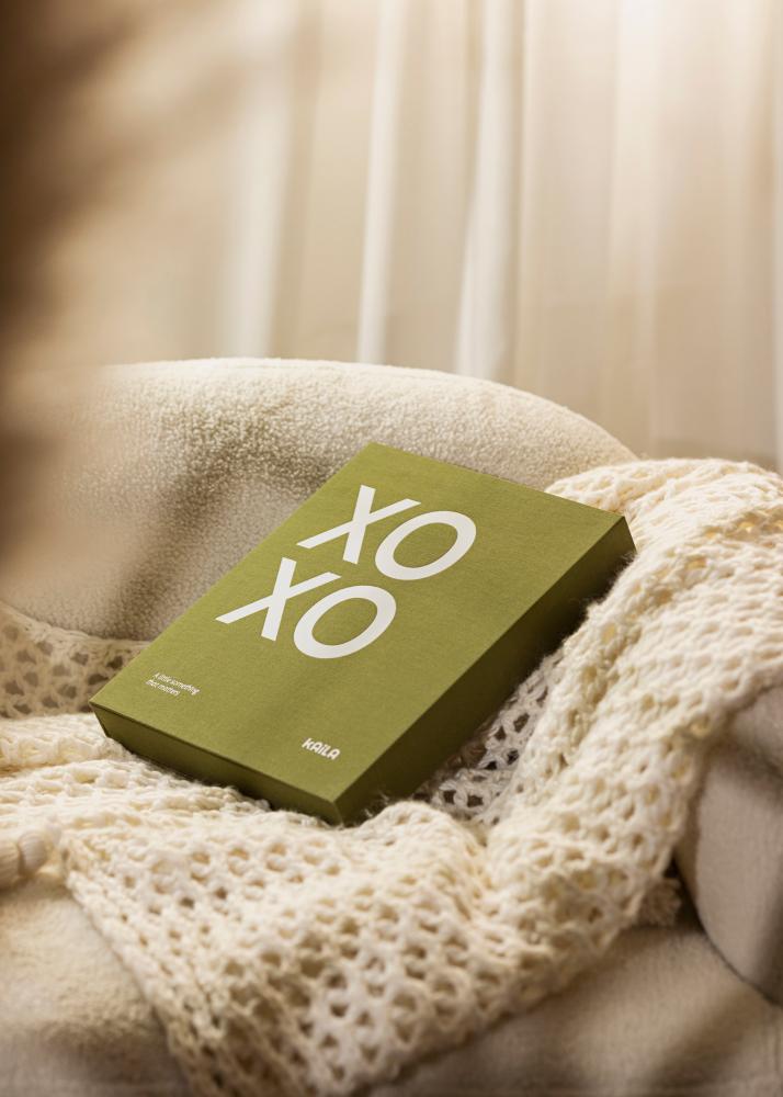 KAILA KAILA XOXO Olive - Coffee Table Photo Album (60 Black Pages)