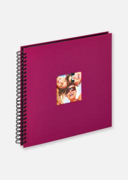 Walther Fun Spiral bound album Purple - 30x30 cm (50 Black pages / 25 sheets)