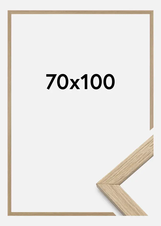 Estancia Frame Stilren Acrylic glass Oak 70x100 cm