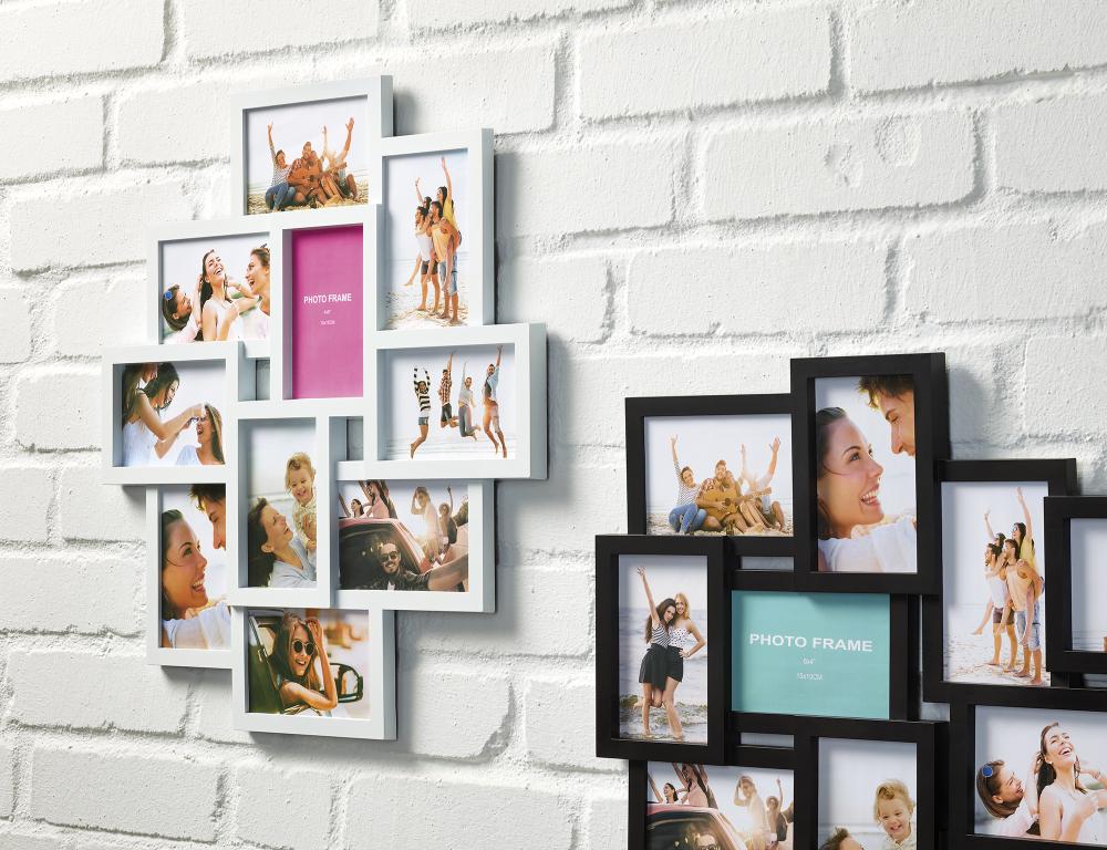 Walther Timeless Collage picture frame White - 10 Pictures