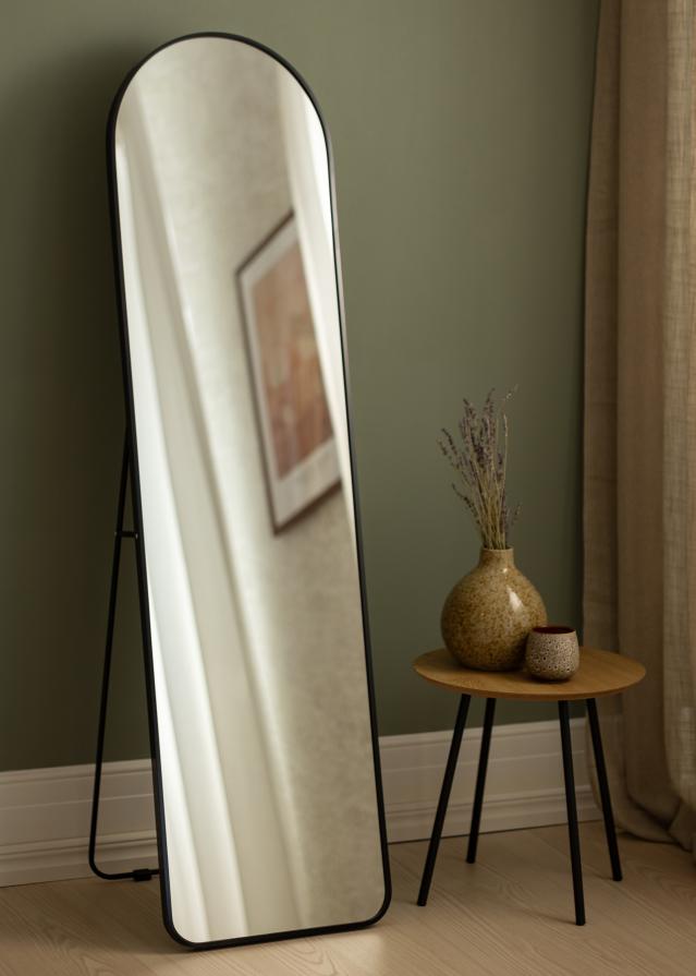 House Nordic Mirror Madrid Black 40x150 cm