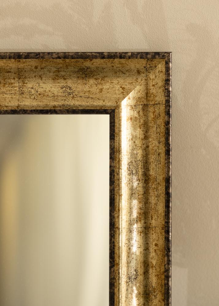 Ramverkstad 60x90 Ombud Mirror Saltsjöbaden Antique gold - Custom Size