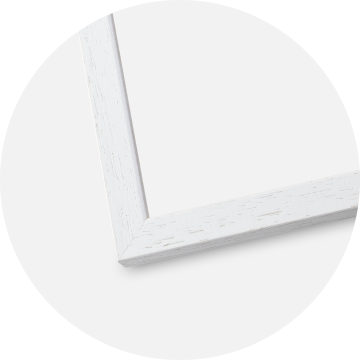 Ram med passepartou Frame Edsbyn Warm White 35x50 cm - Picture Mount White 30x35 cm