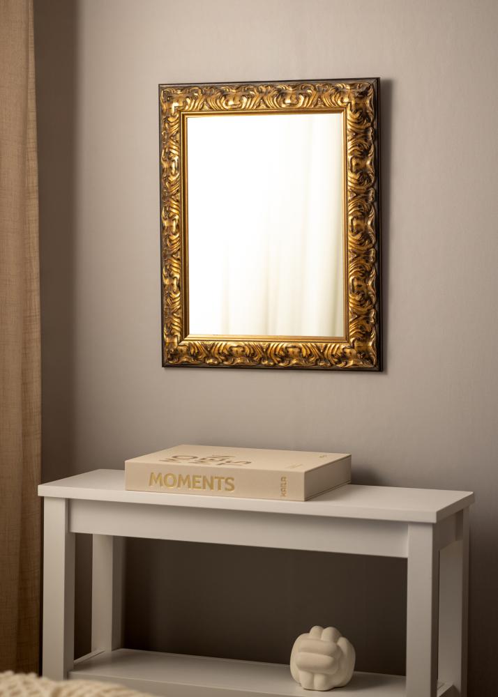 Ramverkstad Mirror Odin Gold/Black - Custom measurements