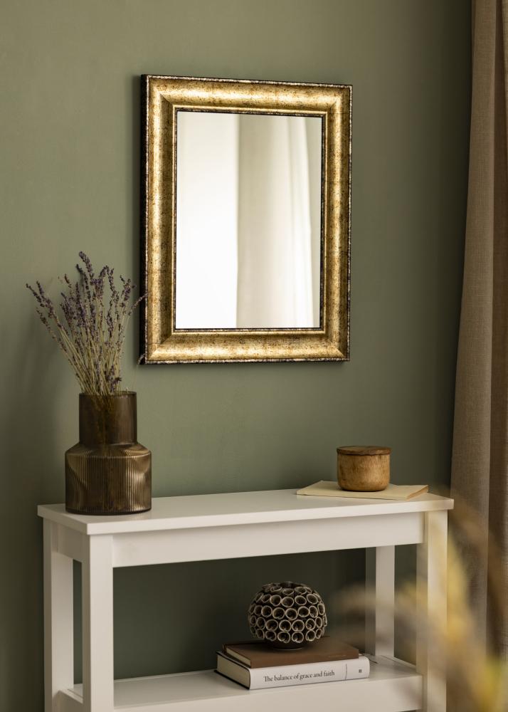 Ramverkstad 60x90 Ombud Mirror Saltsjöbaden Antique gold - Custom Size