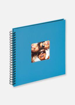 Walther Fun Spiral bound album Sea blue - 30x30 cm (50 Black pages / 25 sheets)