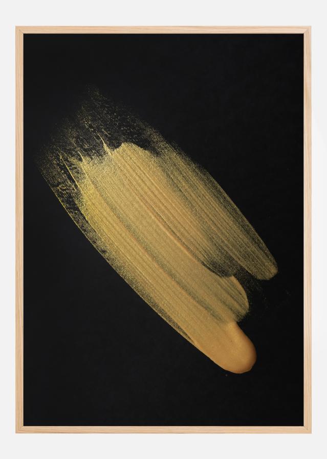 Bildverkstad Abstract Gold Poster