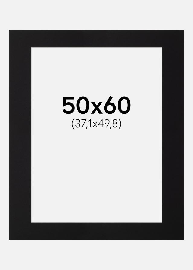 Galleri 1 Mount Canson Black (White Core) 50x60 cm (37,1x49,8)