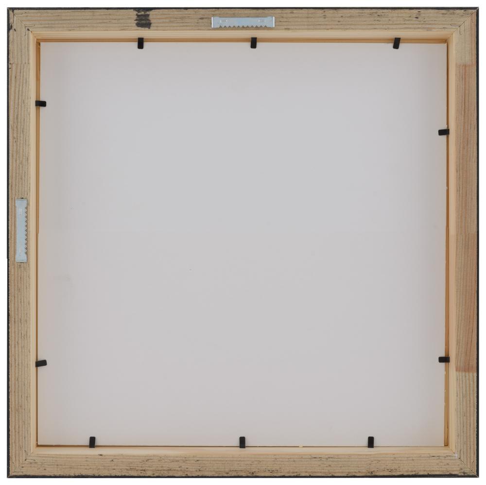 Ram med passepartou Frame Mora Premium Black 30x30 cm - Picture Mount White 8x8 inches