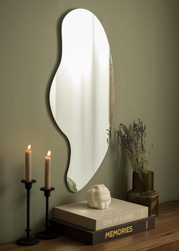 Artlink Mirror Wavy Cloud 40x80 cm