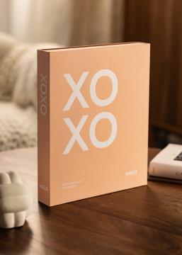 KAILA KAILA XOXO Pink - Coffee Table Photo Album (60 Black Pages)