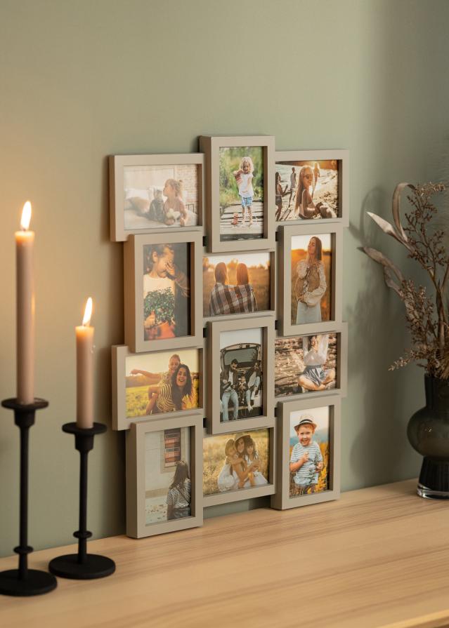 BGA Preppy Collage Frame Grey - 12 Pictures