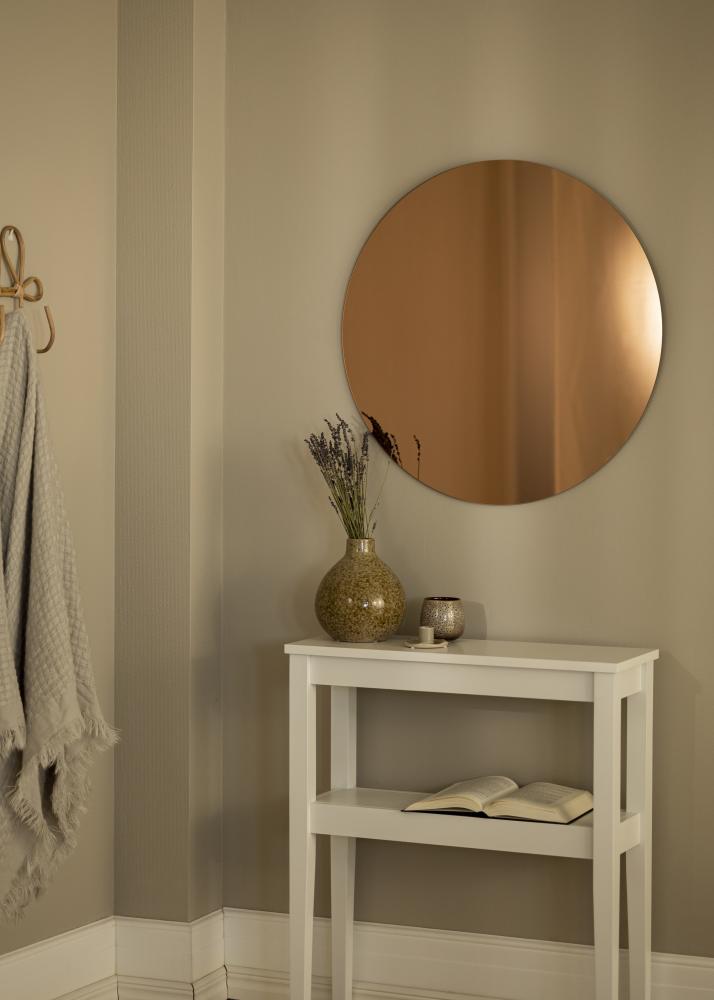 KAILA KAILA Round Mirror Rose Gold 70 cm Ø